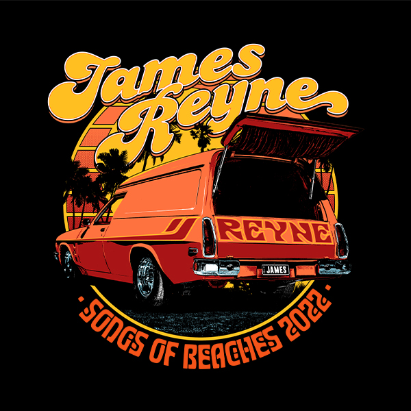 james reyne songs of beaches tour